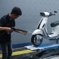 Gói Vespa Revival | Rửa xe Vespa Sprint đúng cách chuẩn detailing - Image 18