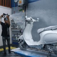 Gói Vespa Revival | Rửa xe Vespa Sprint đúng cách chuẩn detailing - Image 17